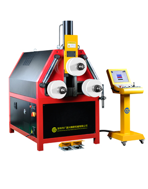 LZ80-CNC-25T三维卧式滚弯机