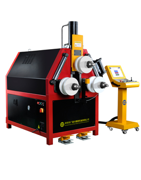 LD80--CNC-25T数控铝型材滚弯机